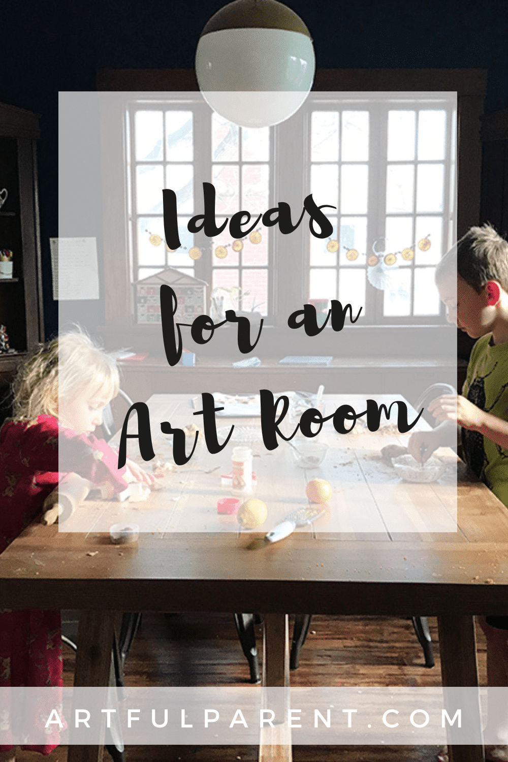 6 Tips and Ideas for an Art Room